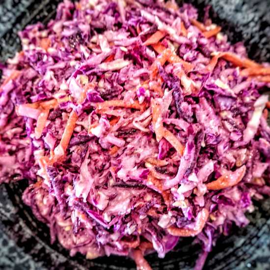 No-mayo coleslaw