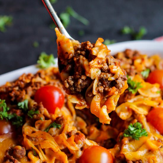 Puerto Rican Pasta Bake