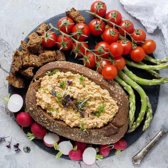 Vegan Hungarian Cheese Spread