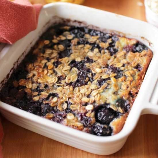 Baked Oatmeal For One
