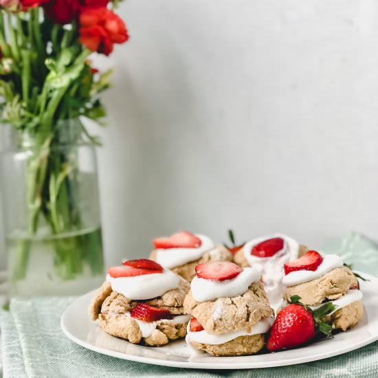 Healthy Vegan Strawberry Shortcake