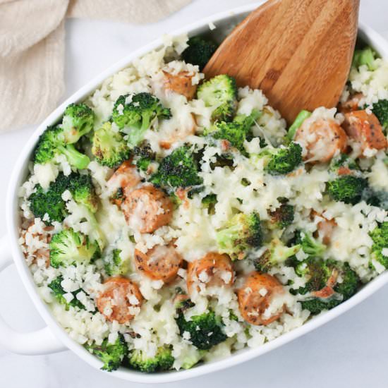 Cauliflower Rice Bake