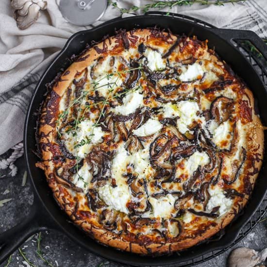 Cast Iron Skillet Pizza