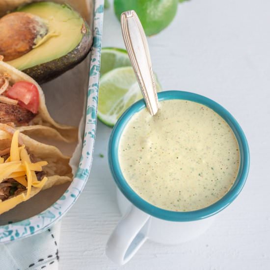 Creamy Cilantro Ranch Dressing