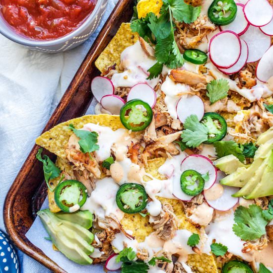 Pork Carnitas Nachos
