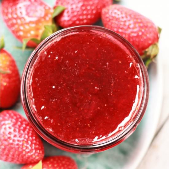 INSTANT POT STRAWBERRY JAM