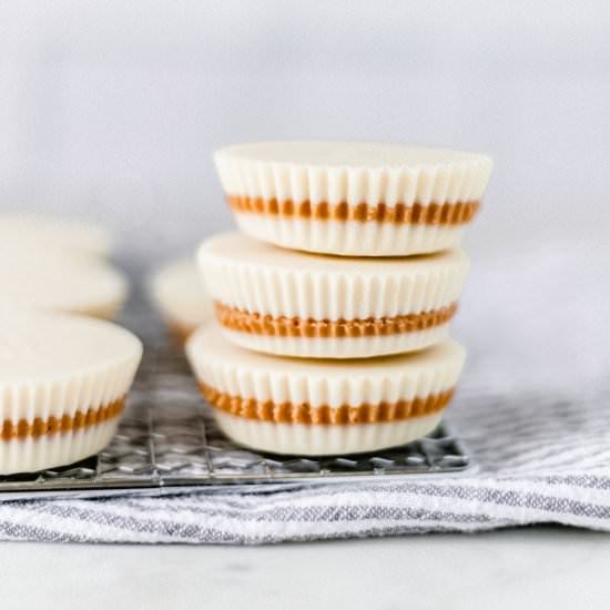 White Chocolate Peanut Butter Cups