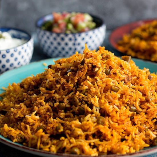 Lubia Polo Persian Green Bean Rice
