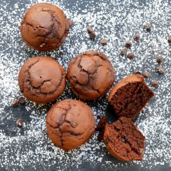Gluten Free Chocolate Muffins