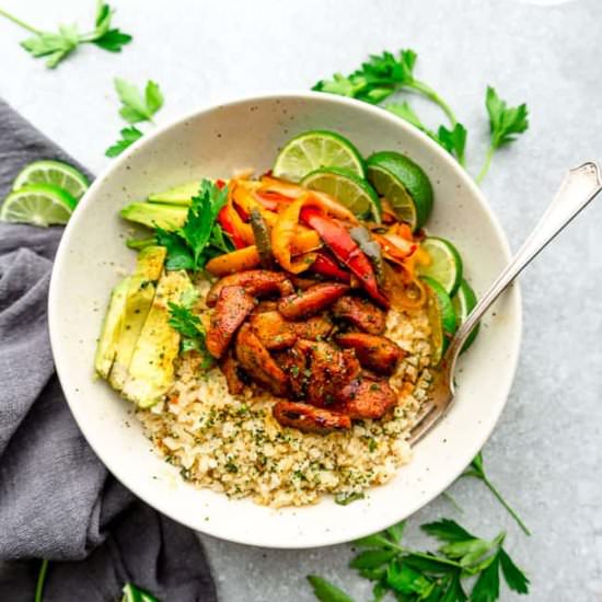 Keto Burrito Bowls