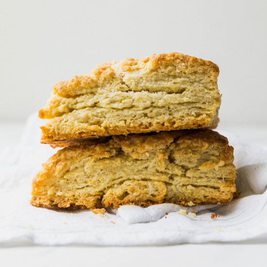 Sky-High Flaky Buttermilk Biscuits