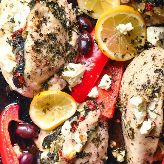 Spinach Stuffed Chicken