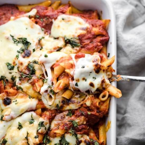 Easy Baked Ziti