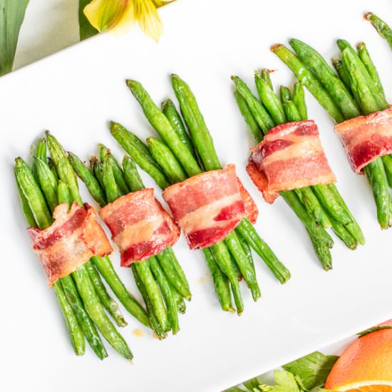 BACON WRAPPED GREEN BEANS