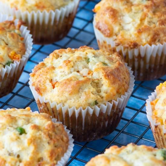 Savoury Lunchbox Muffins