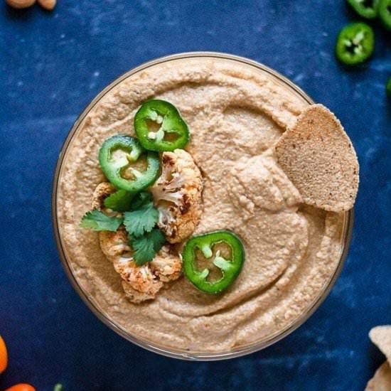 Vegan Cauliflower Queso