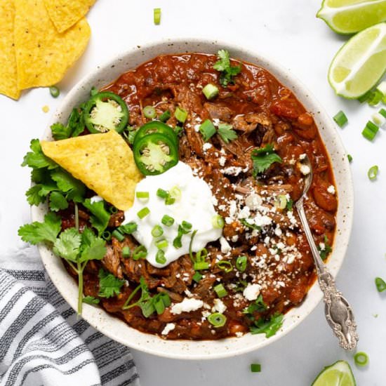 Beef Short Rib Chili