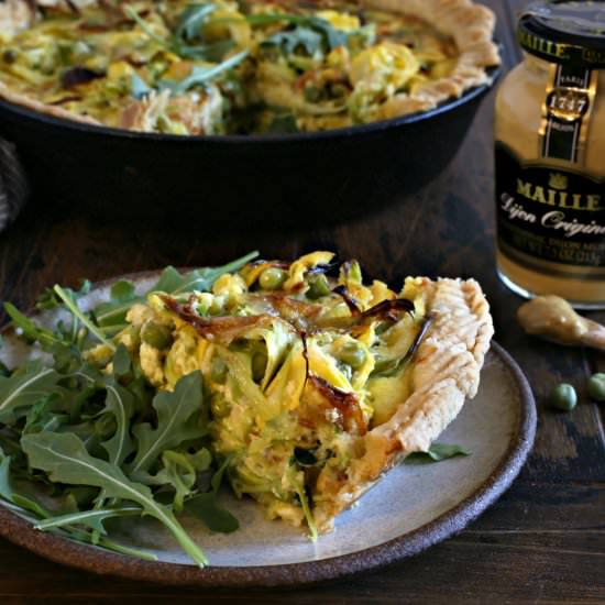 Savory Spring Vegetable Tart