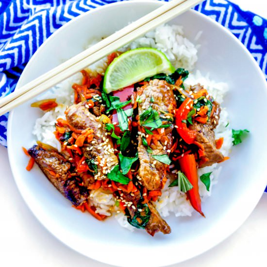 Thai Basil Beef – Pad Gra Prow