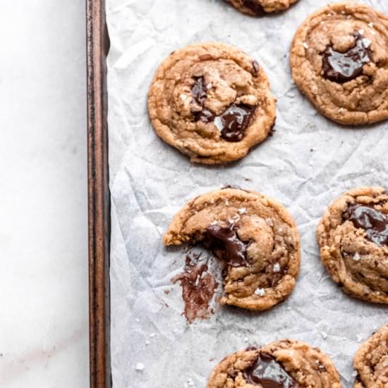 One Bowl Chocolate Chunk Cookies