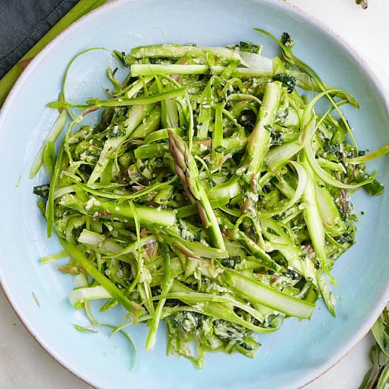 Shaved Asparagus Salad