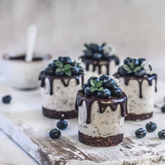 Stracciatella cupcakes