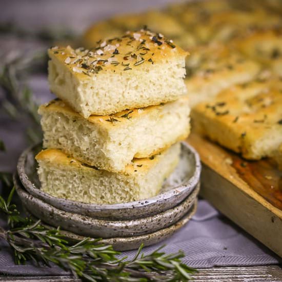 Fluffy Focaccia Bread