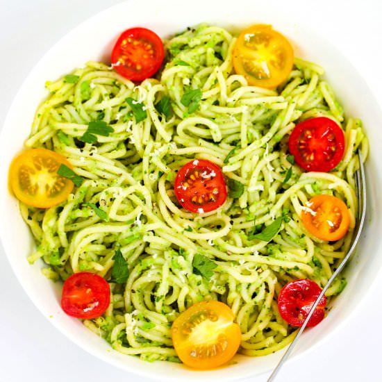 How to Make Avocado Spaghetti