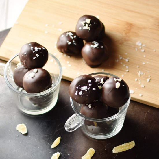 Peanut Butter Chocolate Truffles