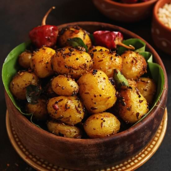 Masala Baby Potato Roast