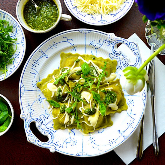 Spinach Ravioli