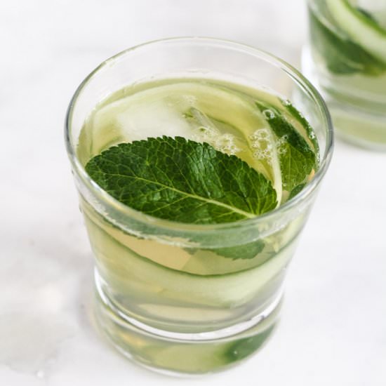 Mint Green Iced Tea