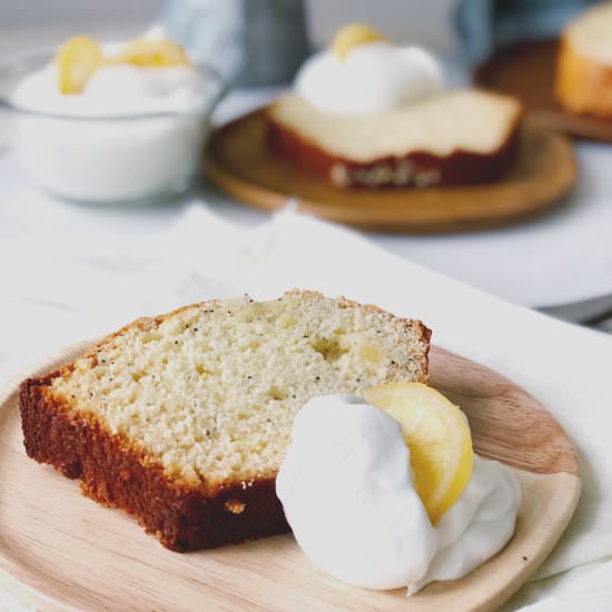 Triple Lemon Poppyseed Quick Bread