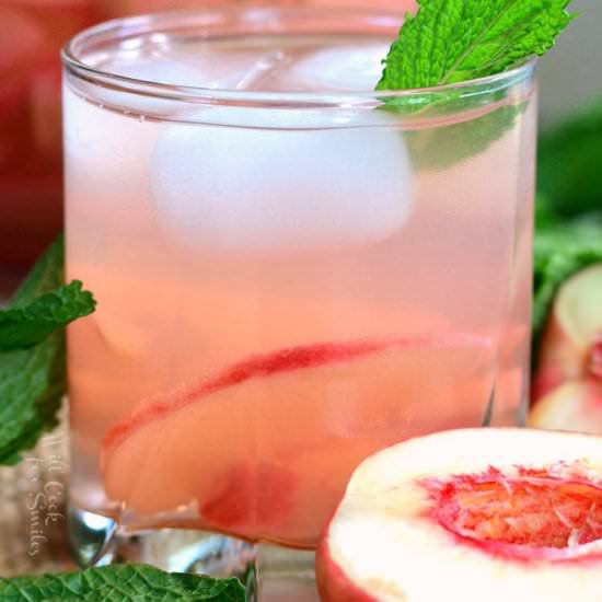 MINT PEACH ROSE SPRITZER
