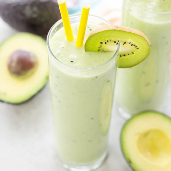 Avocado Kiwi Smoothie
