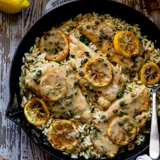 Creamy Chicken Piccata