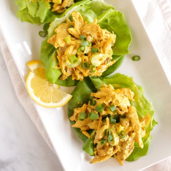 10 Minute Curry Chicken Salad