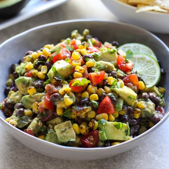 Avocado Corn and Black Bean Salsa