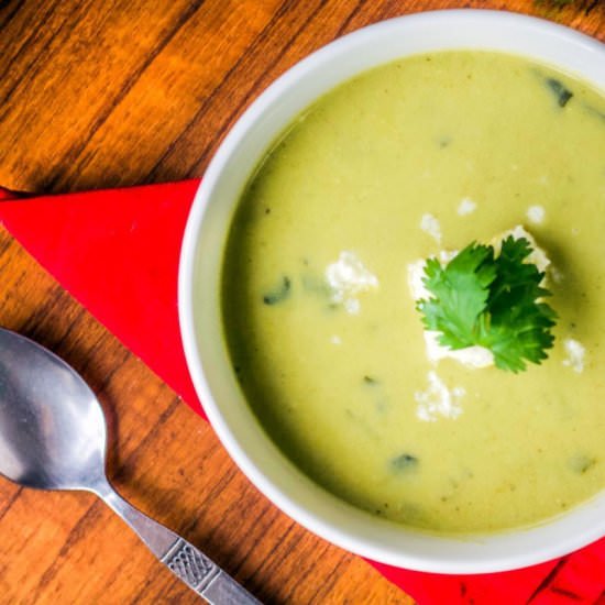 Creamy Poblano Soup