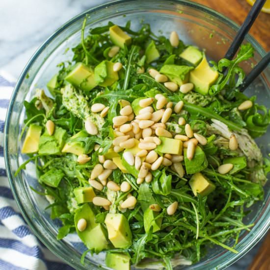 Chicken Avocado Pesto Salad