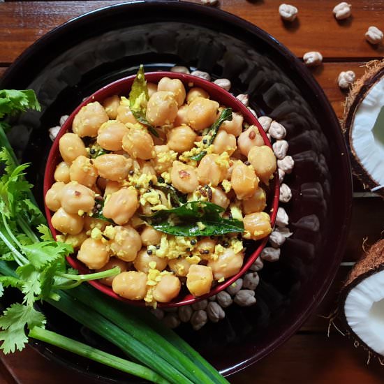 Tempered Chickpeas