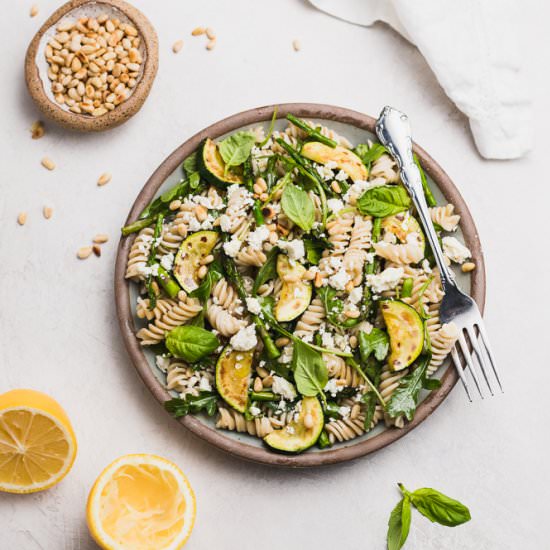 Lemony Spring Pasta Salad