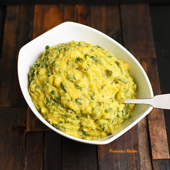Irish Colcannon – Potatoes w/Greens