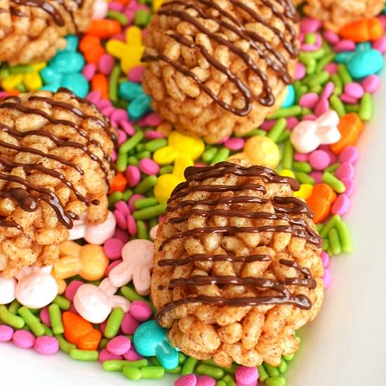 Healthy Rice Krispies Eggs