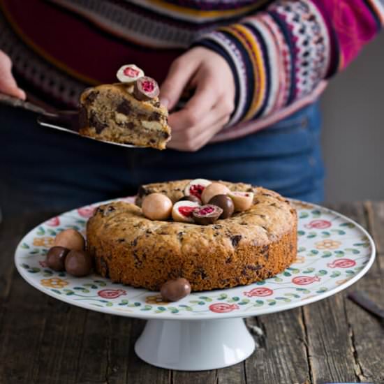 Double Chocolate Cookie Cake