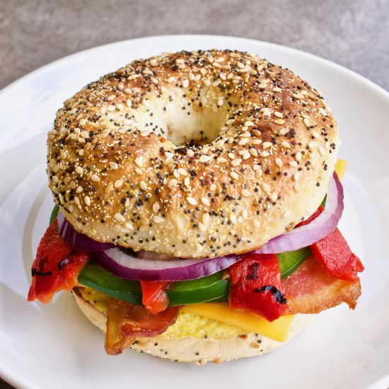 Copycat Bruegger’s Western Bagel