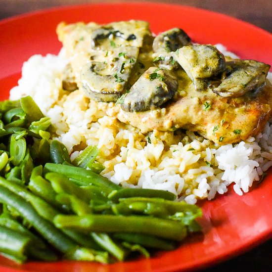 Creamy Chicken Marsala
