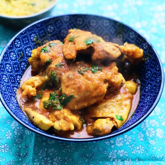 Lemon Tomato Chicken Curry