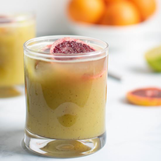 Healthy Blood Orange Kiwi Drink