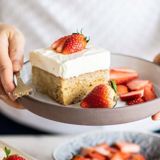 Gluten Free Tres Leches Cake